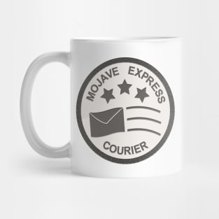 Mojave Express Courier "Patch" [Black on White] Mug